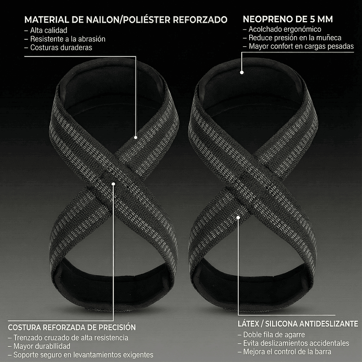 Straps en 8 TitanFit 6