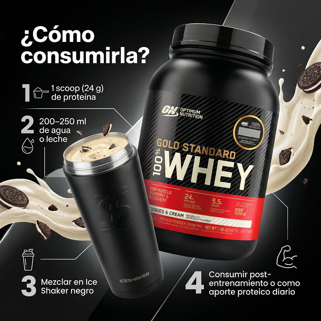 Gold Standard 100% Whey Protein (2 Lb) - Original 4