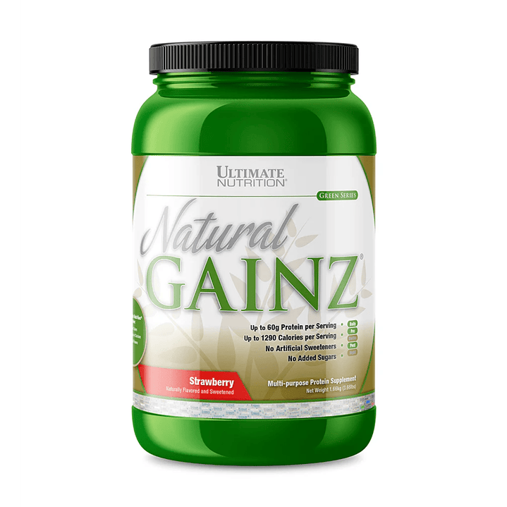 Ganador de Masa Natural GAINZ Ultimate Nutrition 4