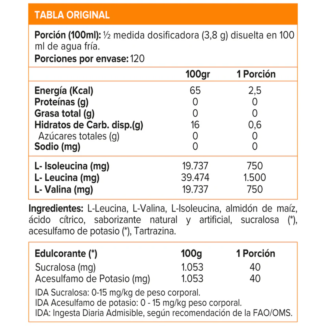 BCAA Ultimate Nutrition 60 Servicios  4