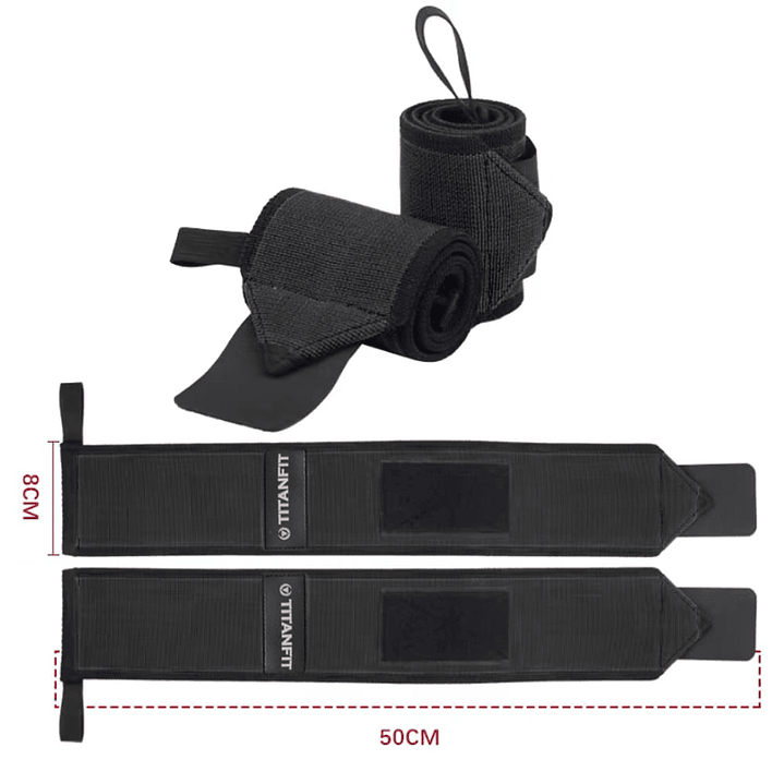 Muñequeras Profesional TitanFit  3