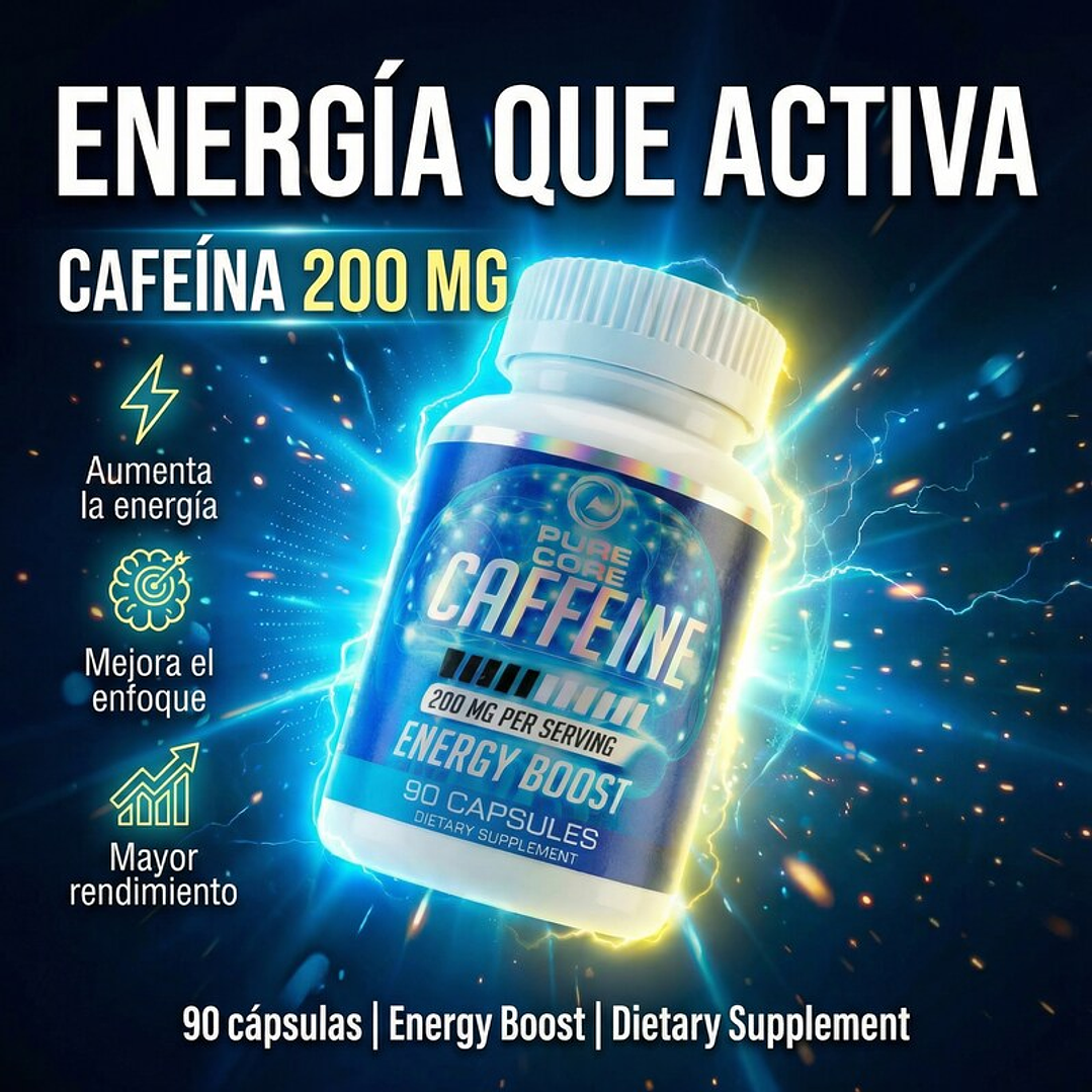 Cafeina Pure Core 90caps 1