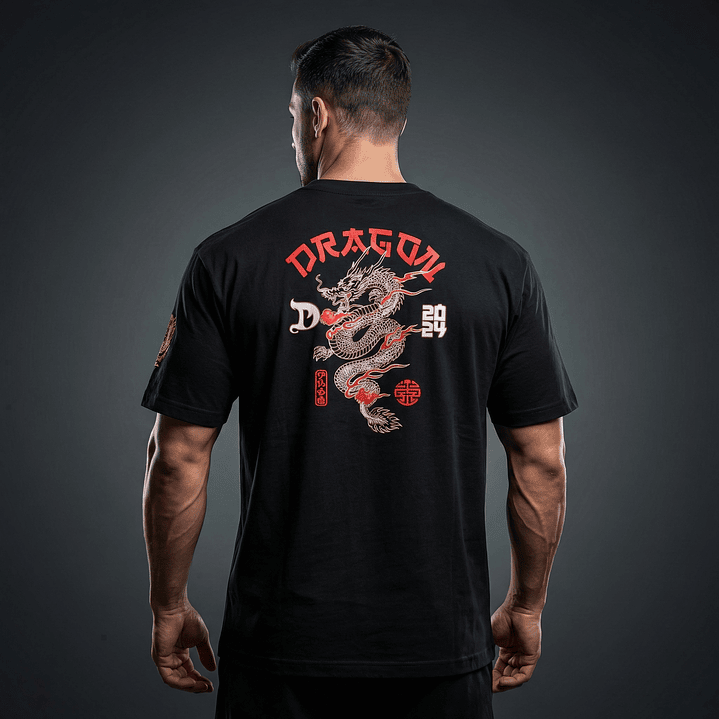 Polera Oversize By Dragon Negra | Dragon Pharma 1
