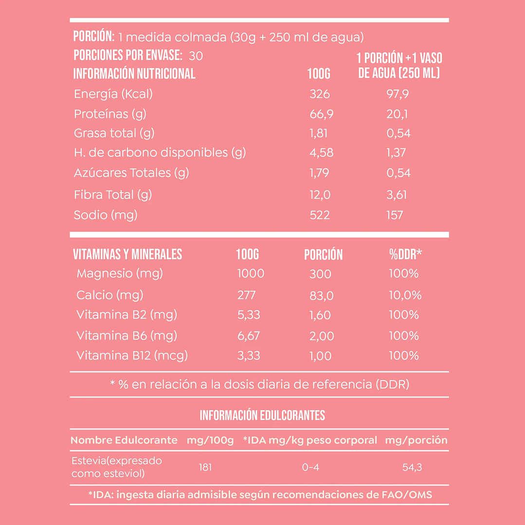 Proteina Vegetal Lean Proteina | Cascaras Foods 2