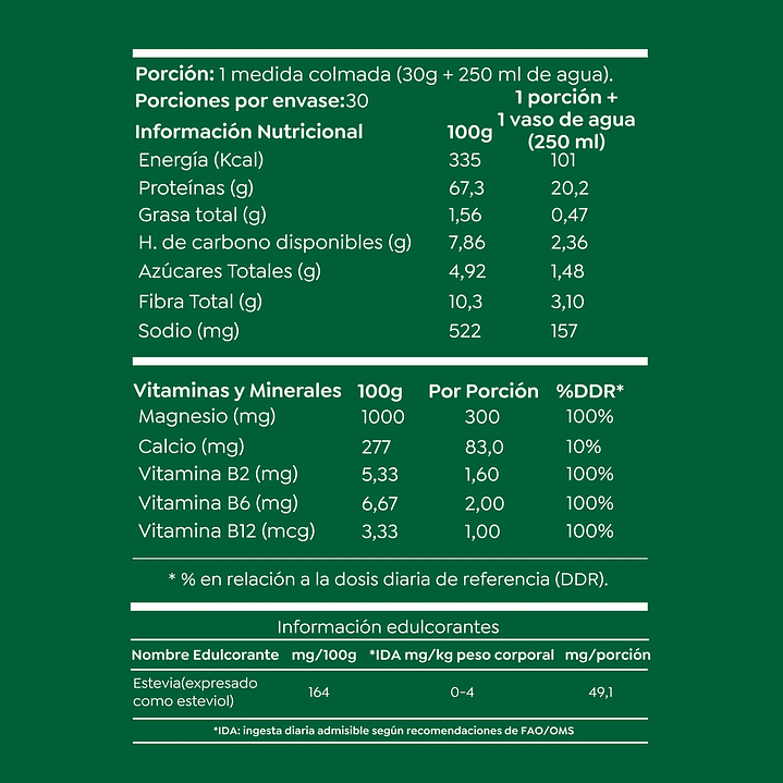 Proteina Vegetal Lean Proteina | Cascaras Foods 4