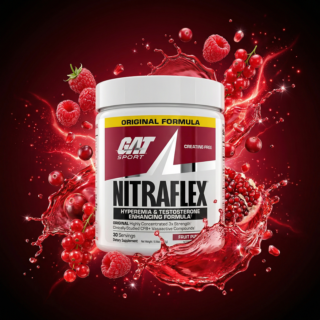 Pre entreno Nitraflex | Gat Sport 1