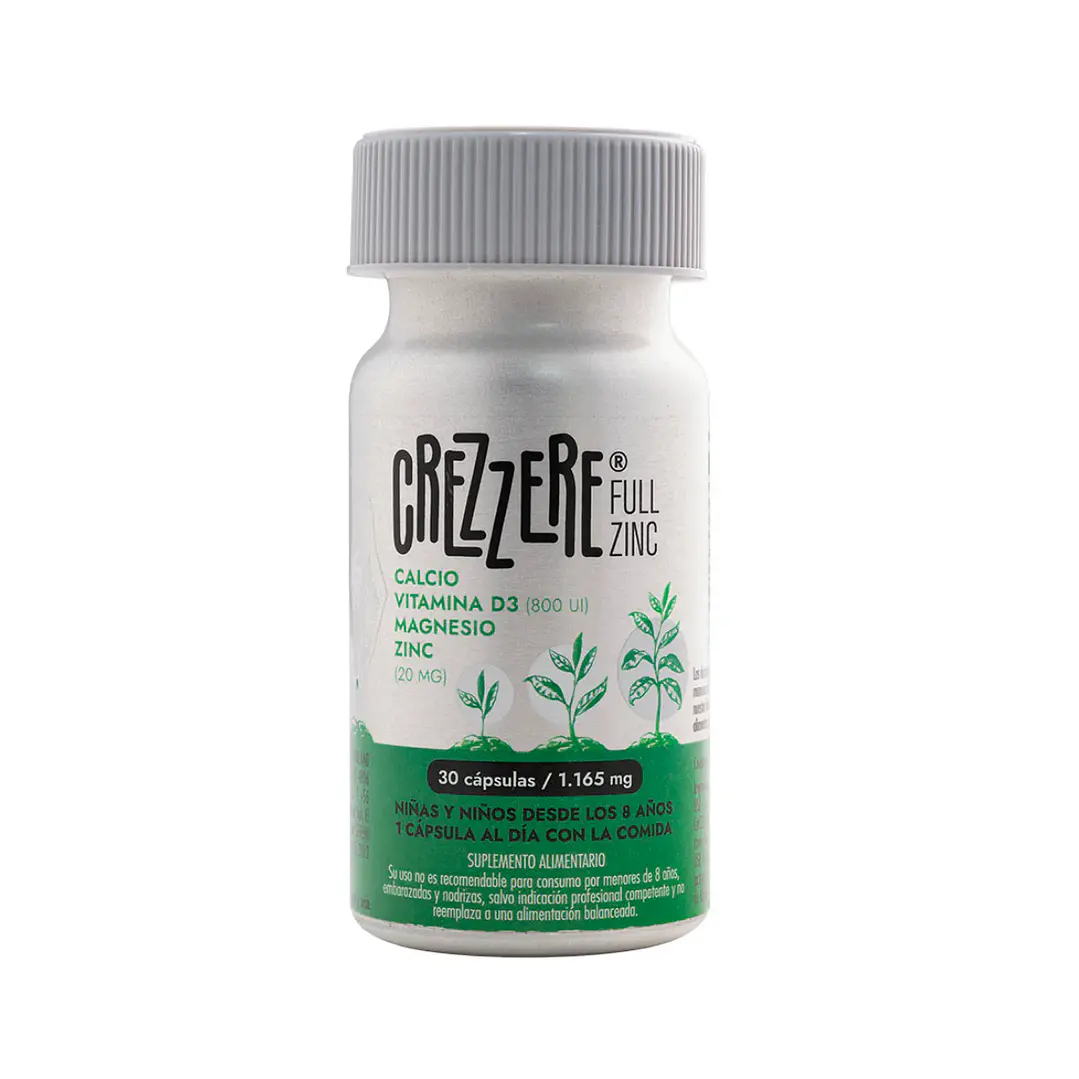 Crezzere Full Zinc 1.150 mg-30 cáps 1