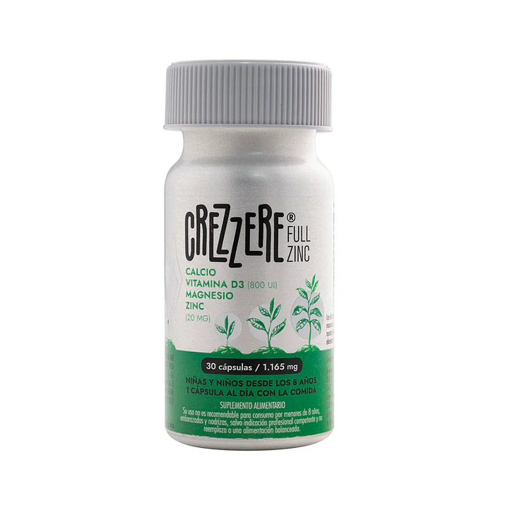 Crezzere Full Zinc 1.150 mg-30 cáps 1