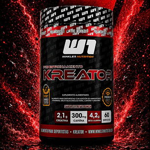Pre-entreno Winkler Kreator 30 Servicios