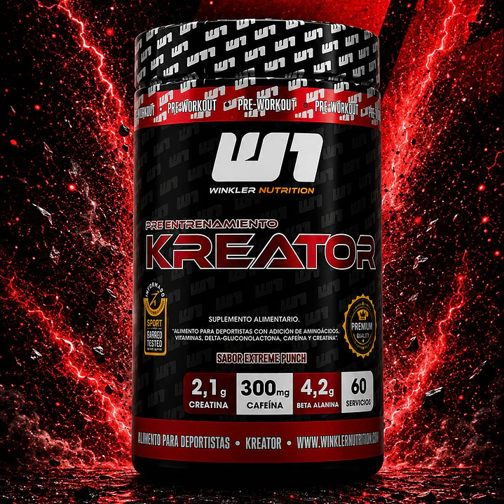 Pre-entreno Winkler Kreator 30 Servicios 1