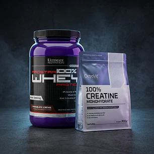 Pack Prostar Whey 2lbs + Creatina Monohidratada 300gr 
