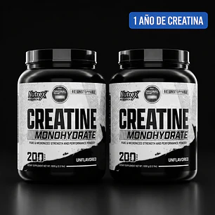 Pack 2 Creatinas Nutrex 1 kg 