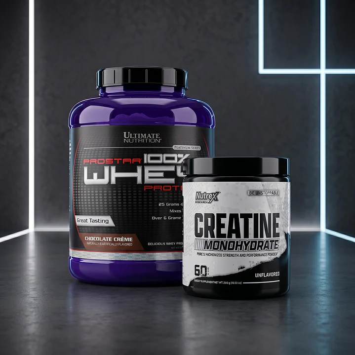 Pack Prostar Whey 5lbs + Creatina Monohidratada Nutrex 300gr  2