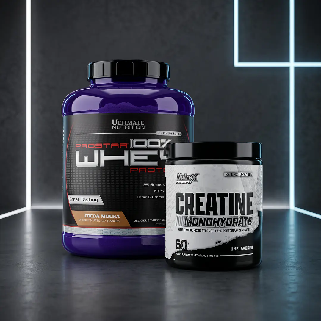 Pack Prostar Whey 5lbs + Creatina Monohidratada Nutrex 300gr  4