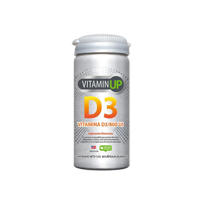 [ULTRAPURE] VITAMINA D3 (60 CAPS) 1
