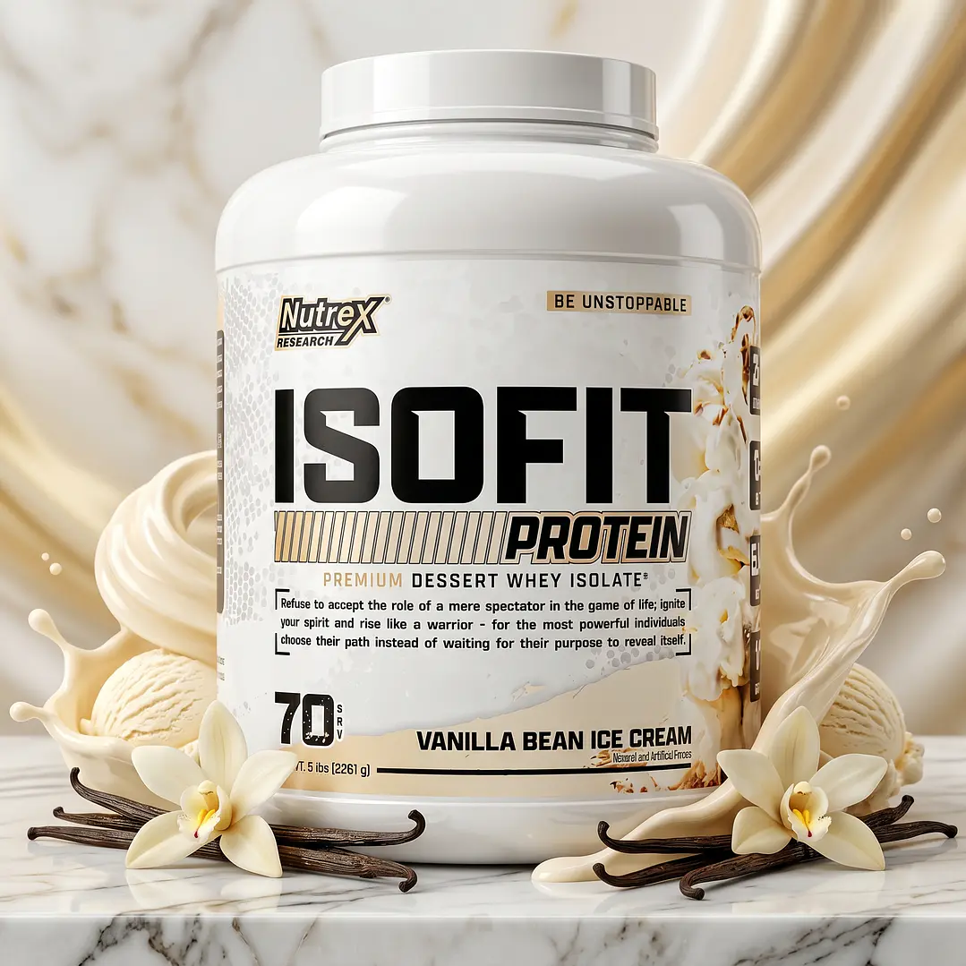 Proteina Isolatada IsoFit Nutrex 5lbs 3