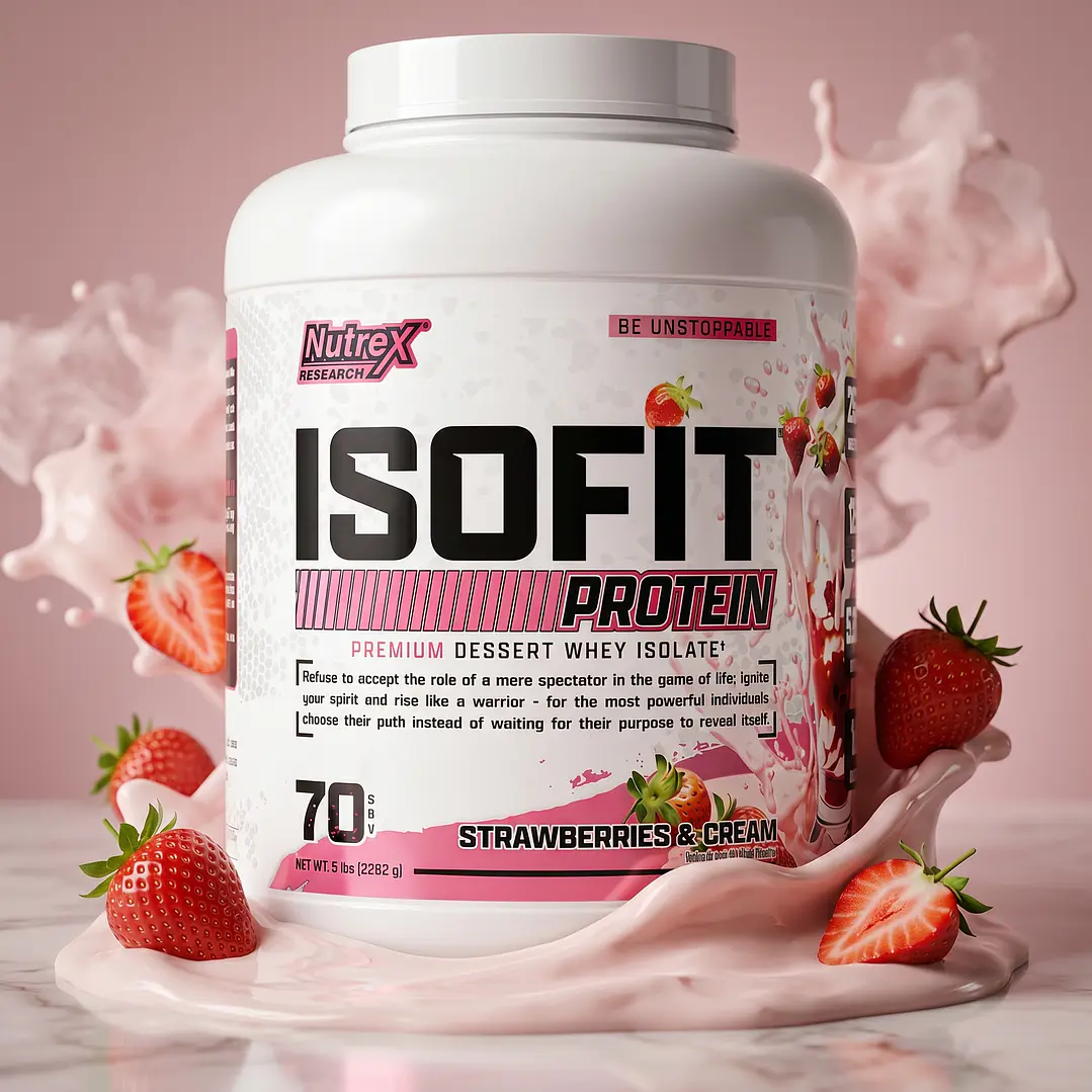 Proteina Isolatada IsoFit Nutrex 5lbs 4