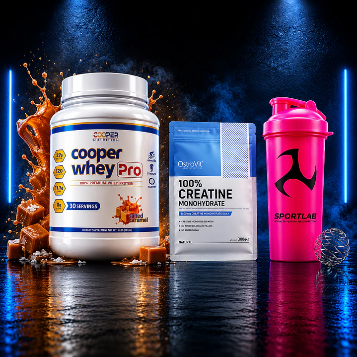 Pack Cooper Whey 2lbs + Creatina Monohidratada 300g | Inlcuye shaker GRATIS 3