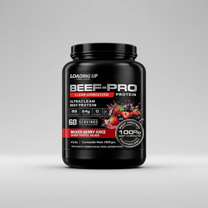  BEEF PROTEIN MIXED BERRY JUICE (5LB) 1
