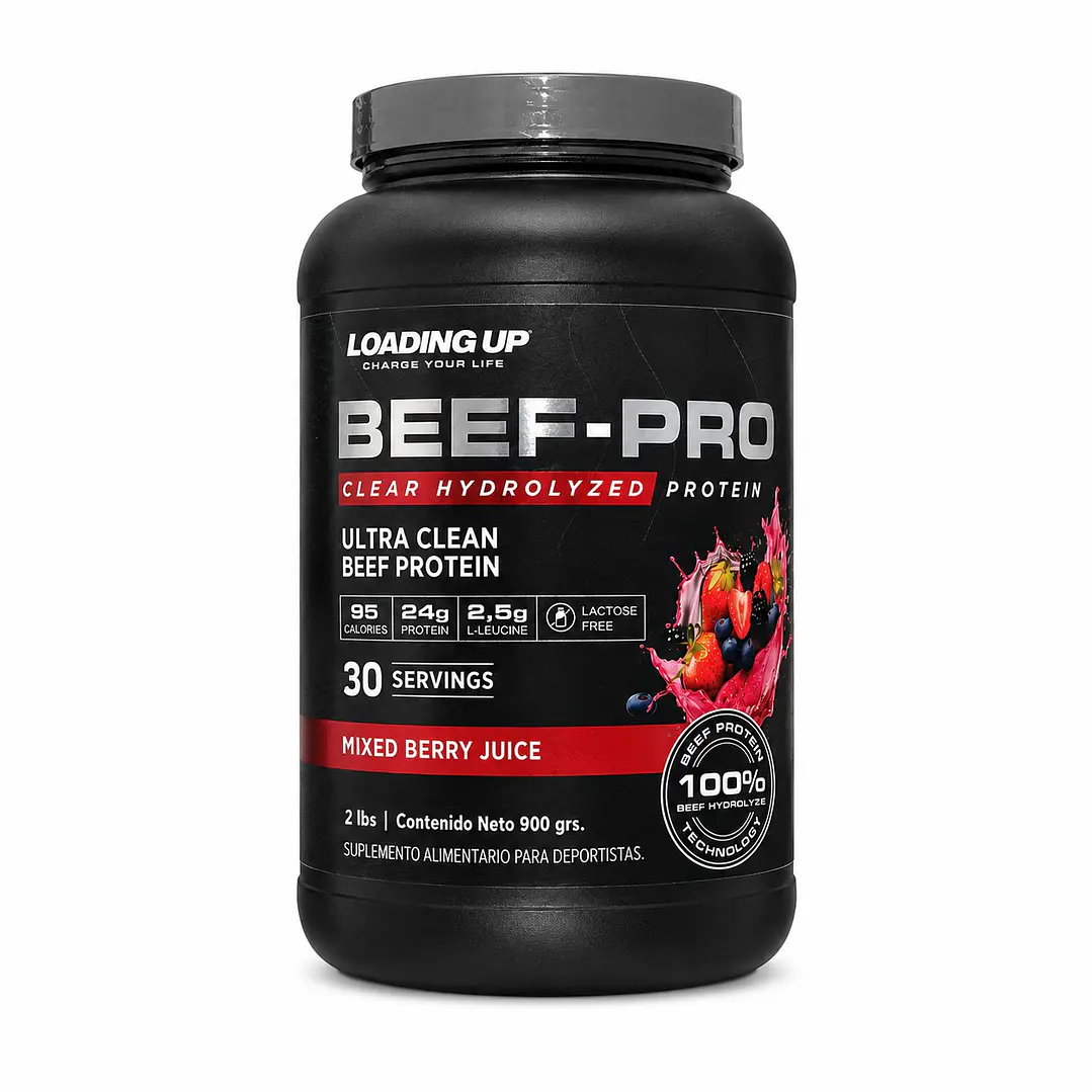 BEEF PROTEIN MIXED BERRY JUICE (2LB) 1