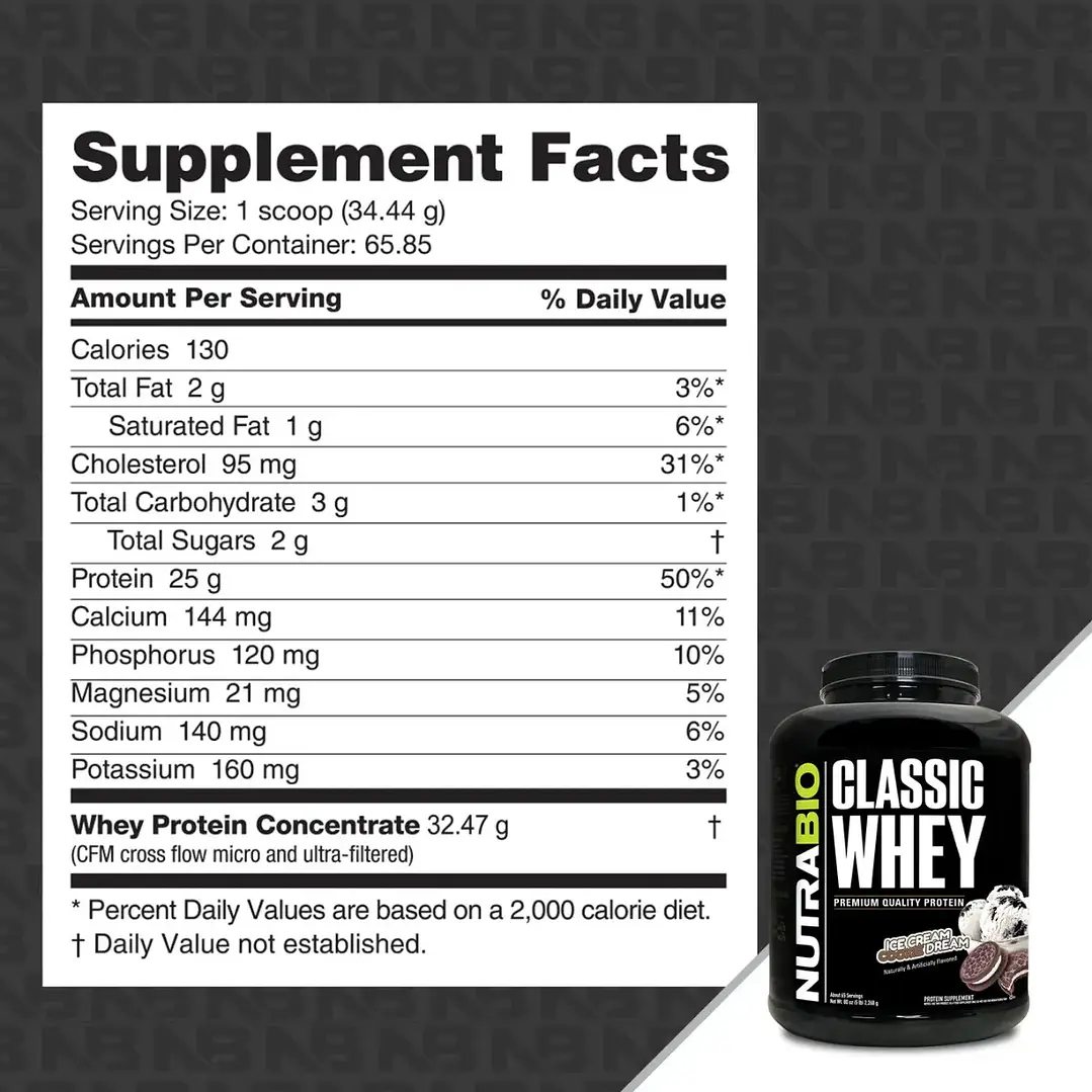 CLASSIC WHEY PROTEIN ICE CREAM COOKIE DREAM (5LB) 2