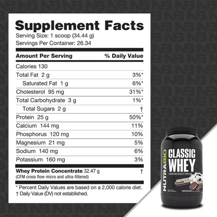 CLASSIC WHEY PROTEIN ICE CREAM COOKIE DREAM (2LB) 2