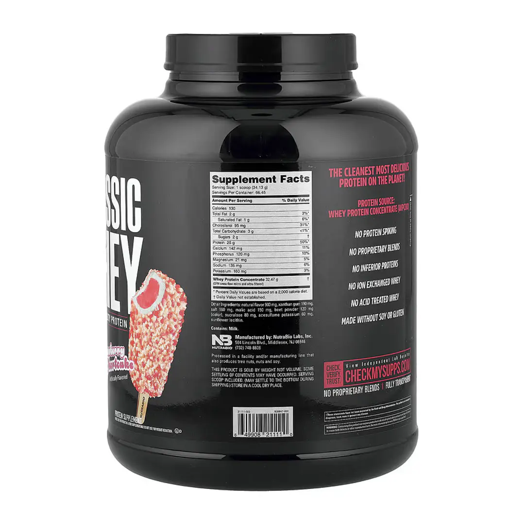 CLASSIC WHEY PROTEIN STRAWBERRY SHORTCAKE (5LB) 3