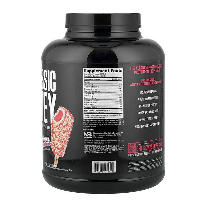 CLASSIC WHEY PROTEIN STRAWBERRY SHORTCAKE (5LB) 3