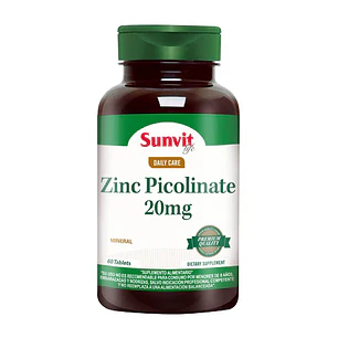 Zin Piocolinate 60 tabletas