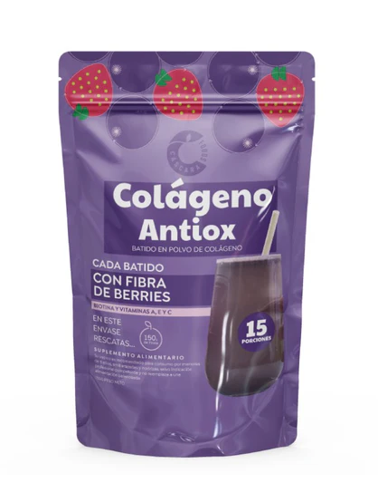 Colágeno Antiox Berry 150 g | Colágeno Hidrolizado