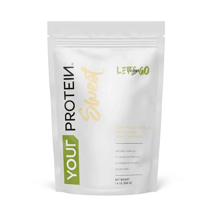 Your Protein Sweet Vegan Go  | Proteína Vegetal 27 g de proteina 1
