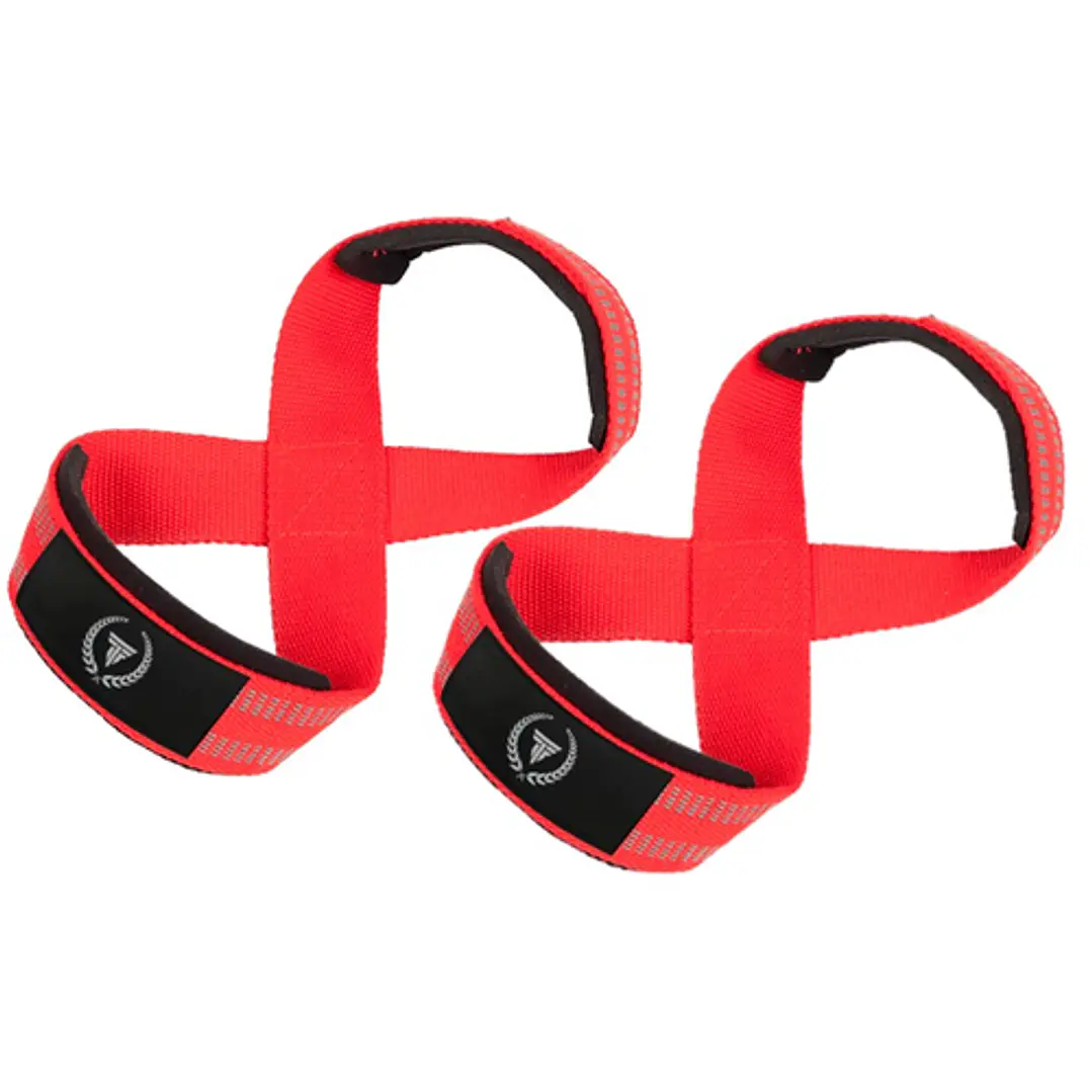 Straps en 8 TitanFit Hoplon Infinito | Máximo Agarre para Peso Muerto y Powerlifting 3