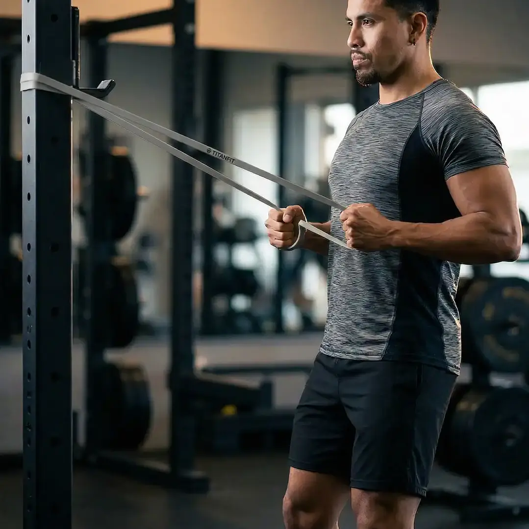 Banda Elástica TitanFit | Resistencia Ligera 2 a 7 kg | Látex Natural 5