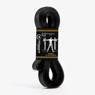 Banda Elástica TitanFit | Resistencia Alta 11 a 29 kg | Látex Natural