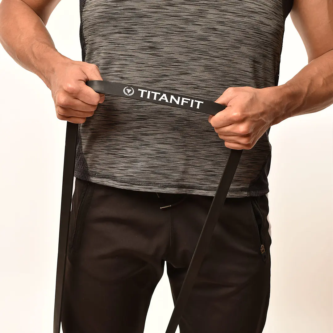 Banda Elástica TitanFit | Resistencia Alta 11 a 29 kg | Látex Natural 3