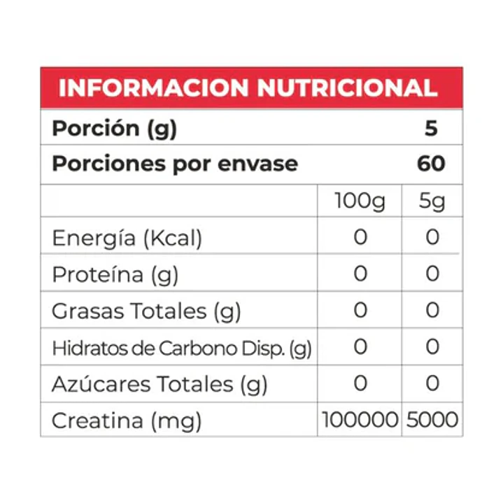 Creatina Monohidratada Your Protein 300 g | Fuerza, Potencia y Recuperación 2