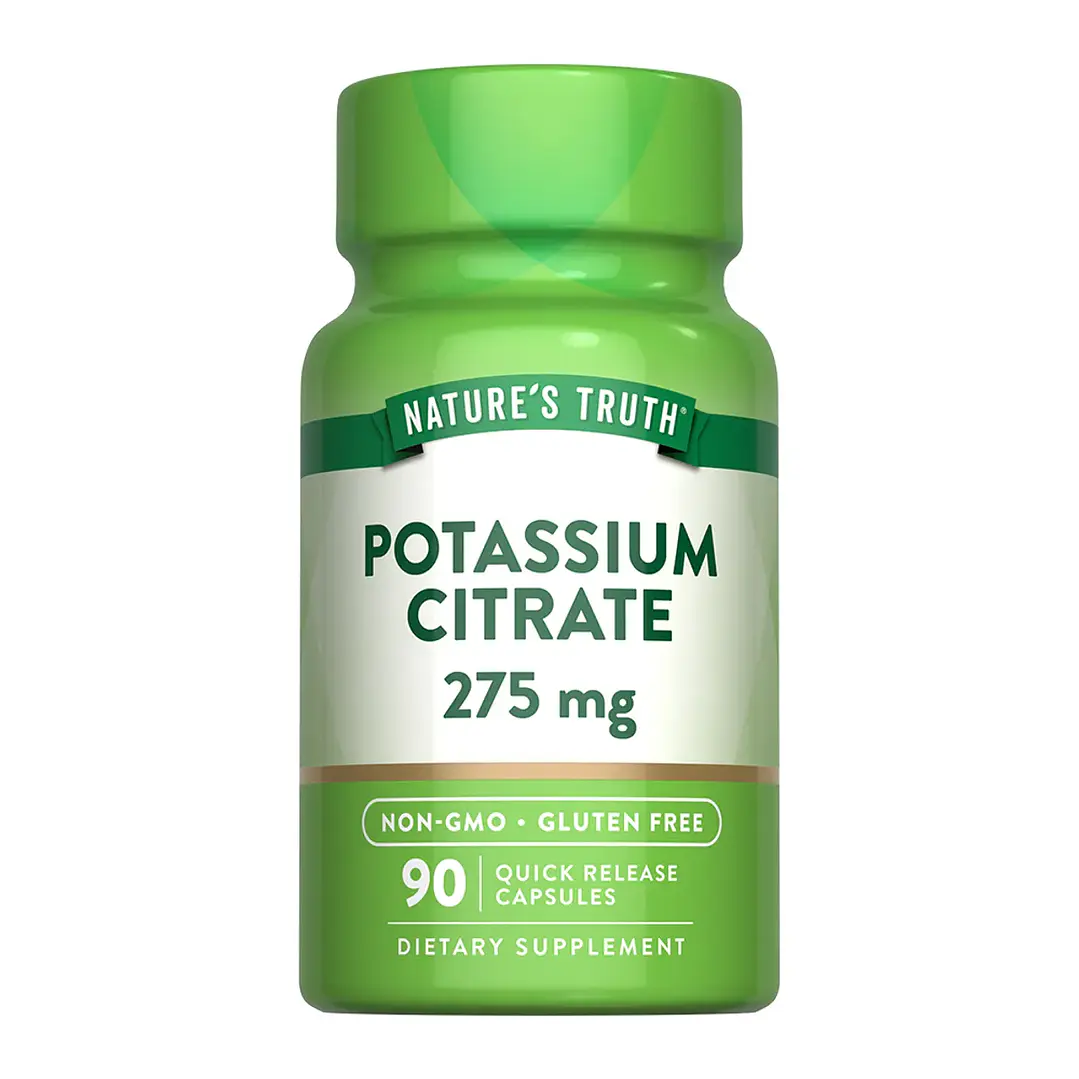 Citrato de Potasio Nature's Truth 275 mg | 90 Cápsulas 1