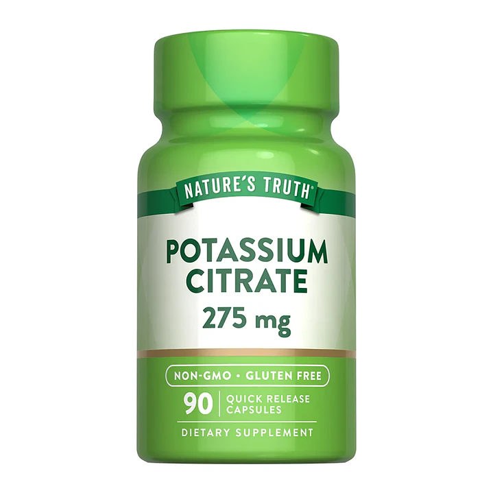 Citrato de Potasio Nature's Truth 275 mg | 90 Cápsulas 1