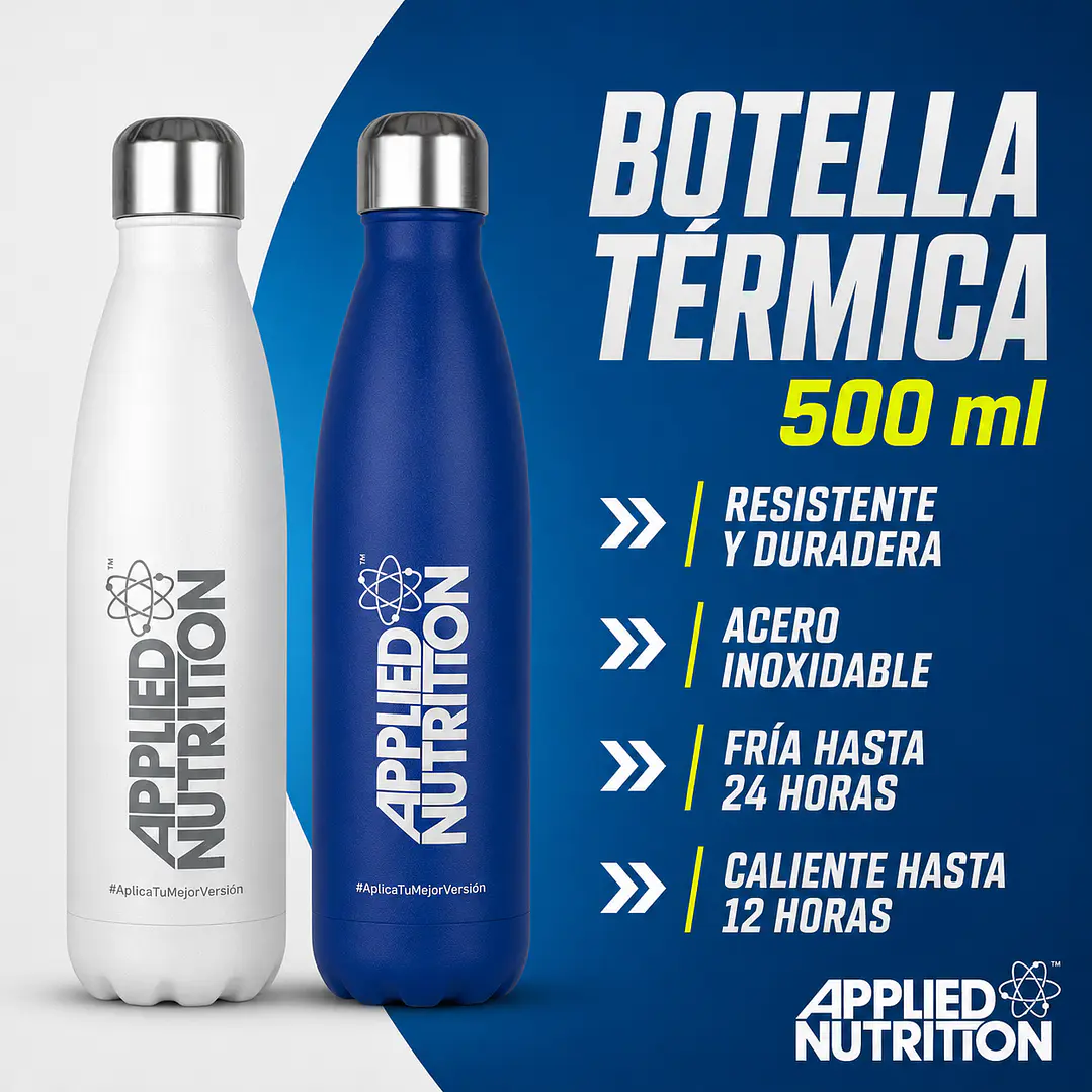 Botella Térmica de Acero Inoxidable Applied Nutrition 500 ml 1