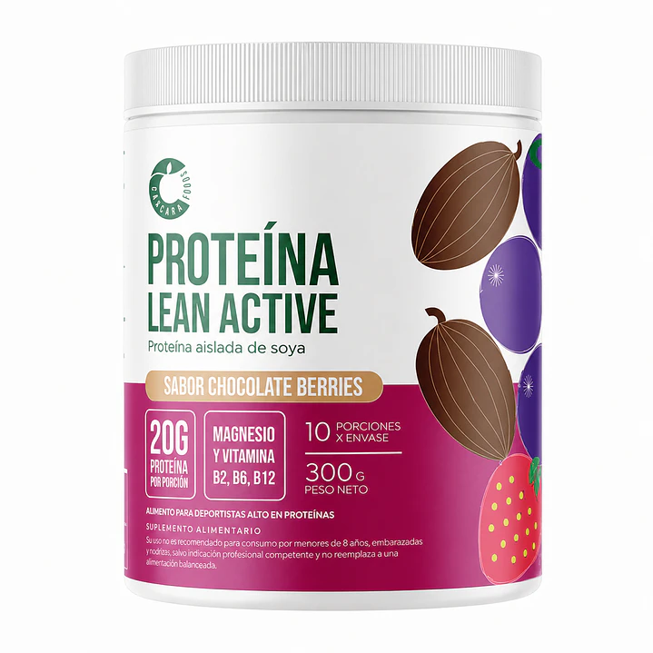 Proteína Lean Active 300 g | Proteína Aislada de Soya 1