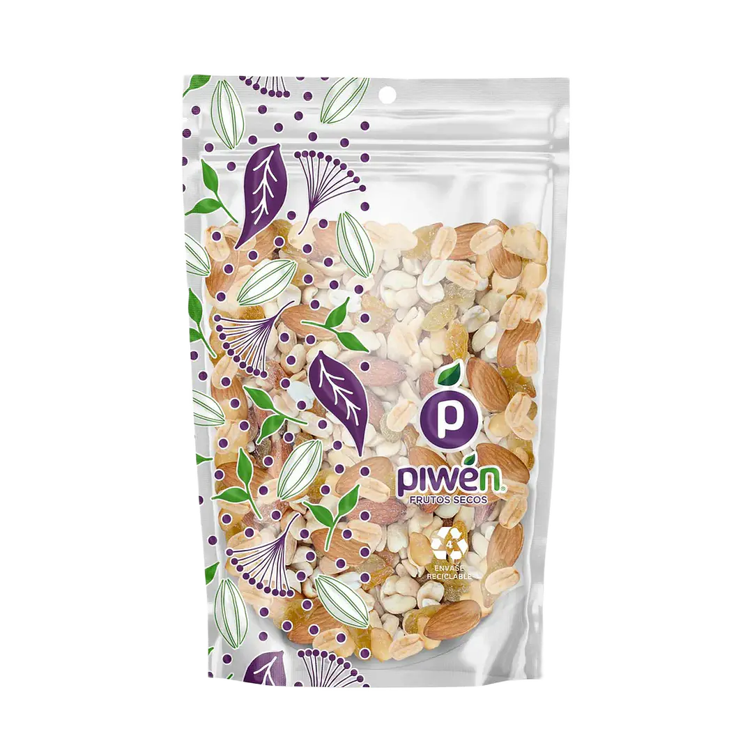 Mix Nativo Sin Sal Piwén | Snack Natural de Frutos Secos 1