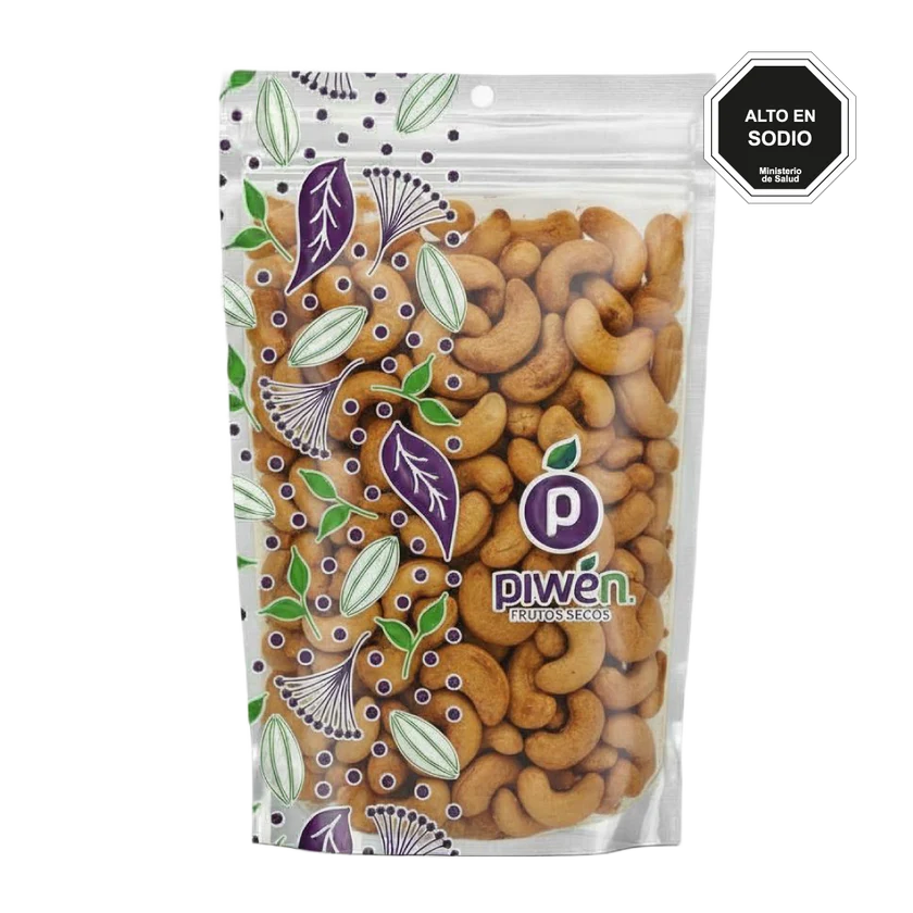 Castañas de Cajú con Sal Piwen 1 kg | Snack Natural