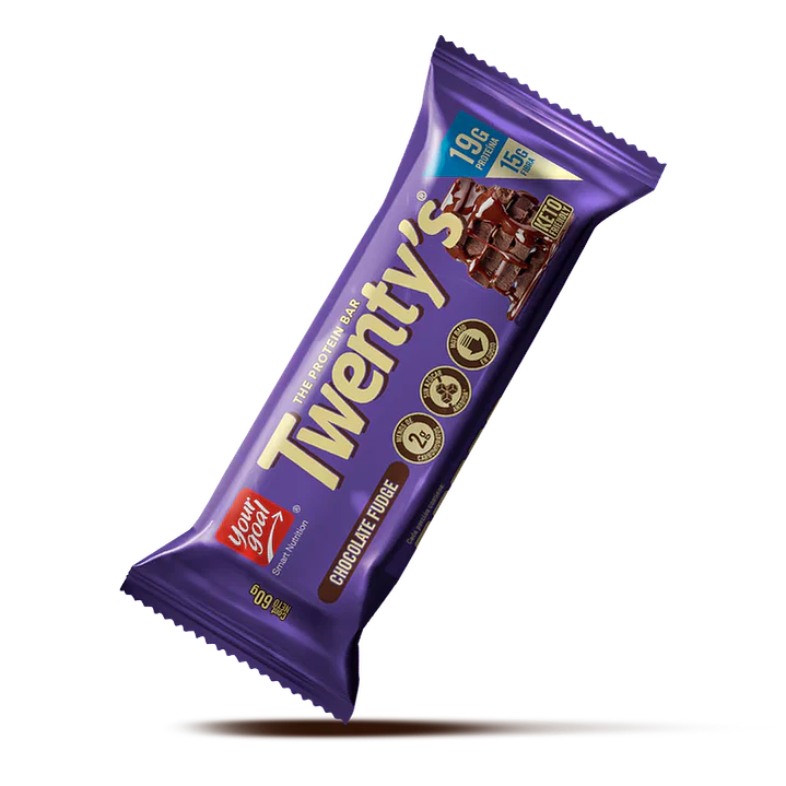 Barra Twenty’s Chocolate Fudge 60 g | 19 g Proteína 1