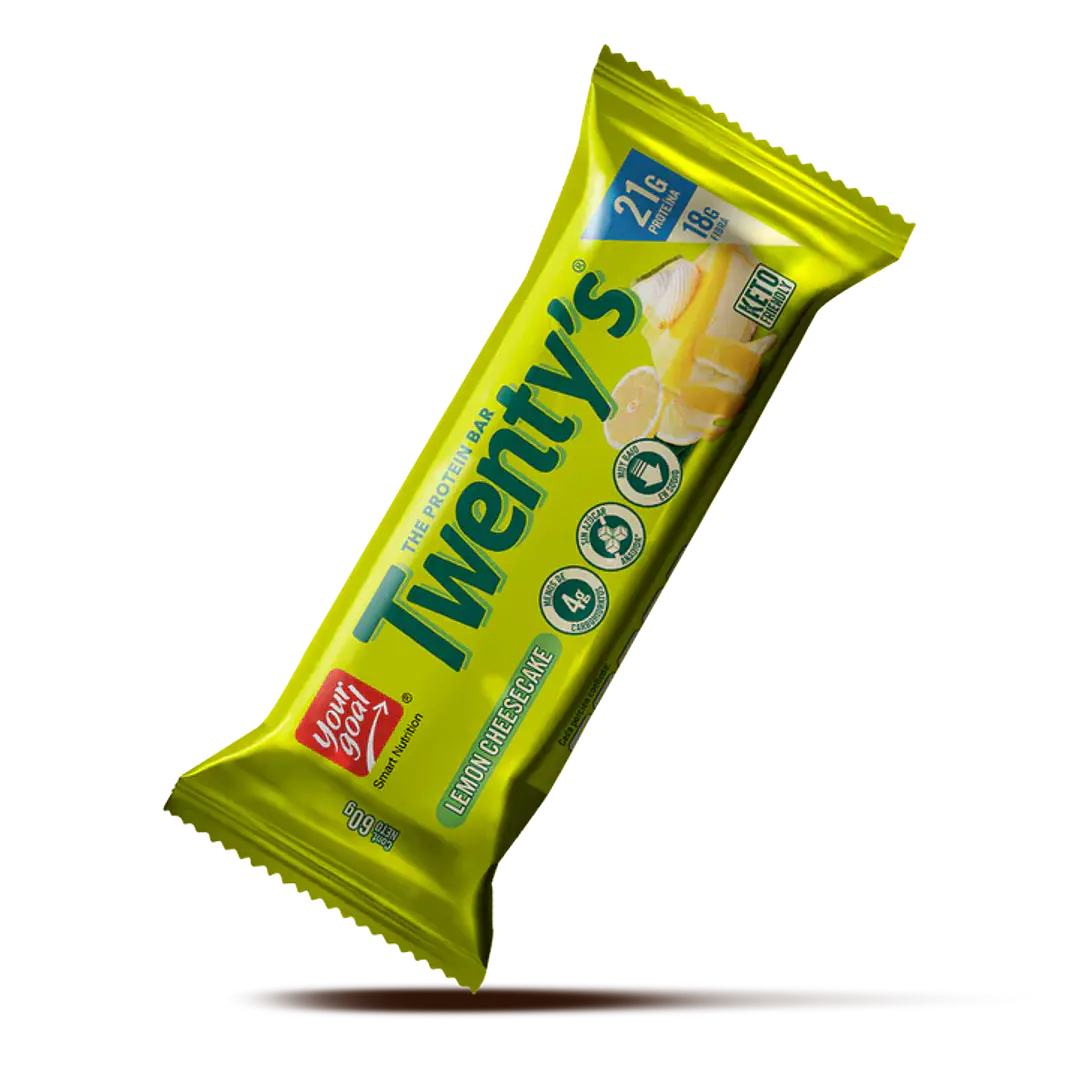 Barra Twenty’s Lemon Cheesecake 60 g | 21 g Proteína 1