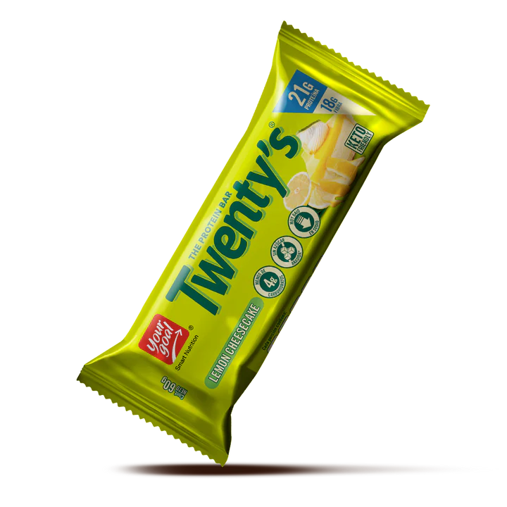 Barra Twenty’s Lemon Cheesecake 60 g | 21 g Proteína