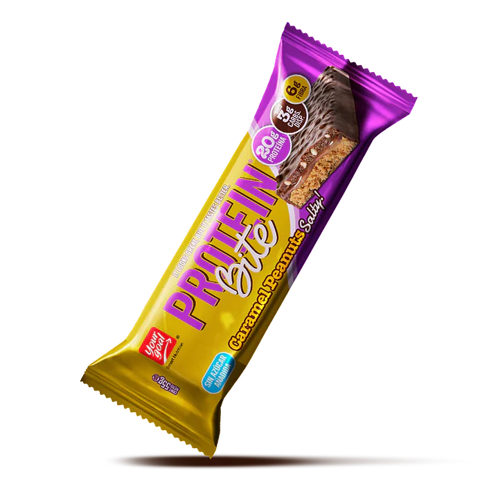 Protein Bite Caramel Peanuts 55 g | 20 g Proteína 1