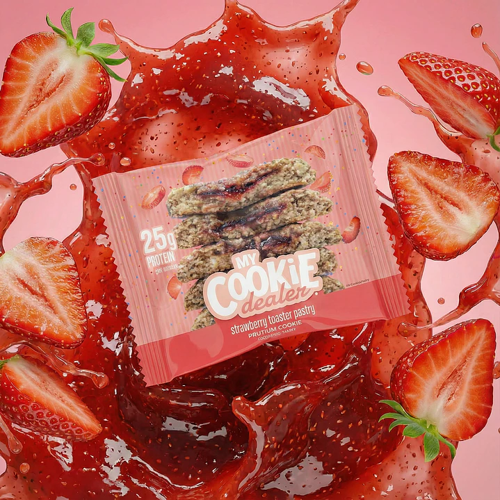 Galletón Strawberry Toaster Pastry | 25 g Proteína 2