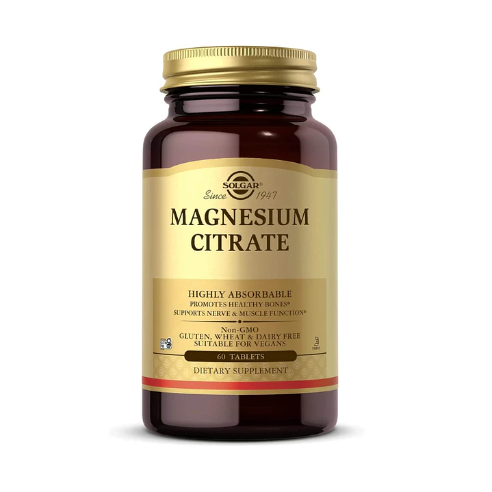 Solgar Magnesio Citrato – 60 / 120 Cápsulas 1