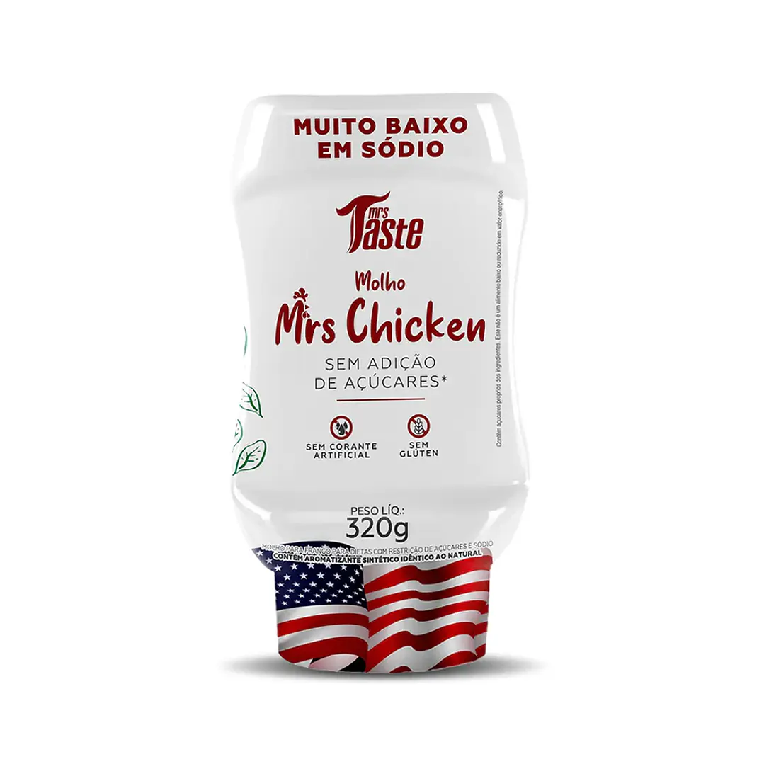 Salsa Mrs Chicken Mrs Taste 320 g | Sin Azúcar 1