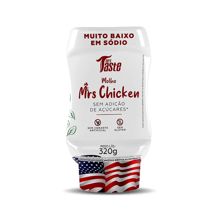 Salsa Mrs Chicken Mrs Taste 320 g | Sin Azúcar 1